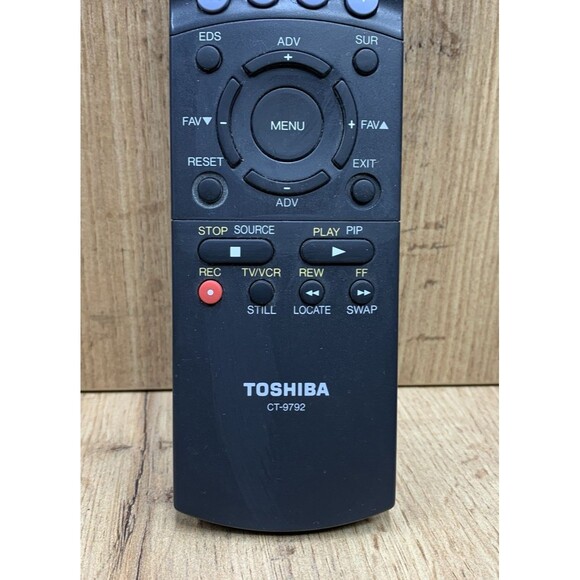 TOSHIBA CT-9792 REMOTE//CE27E15,CE27F15,TP50F60,ZF27F50,CX32E70,CG35E50, CL29E56 - Picture 3 of 11